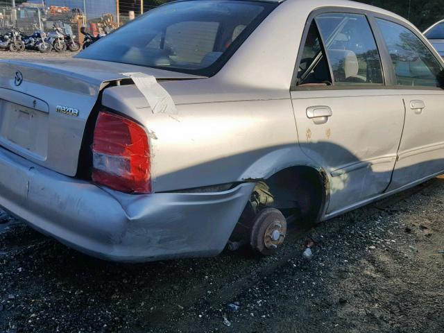 JM1BJ2210Y0219298 - 2000 MAZDA PROTEGE ES SILVER photo 9