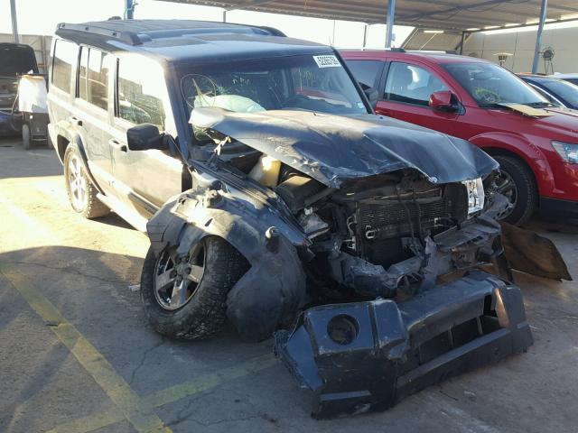 1J8HH48K66C355019 - 2006 JEEP COMMANDER CHARCOAL photo 1