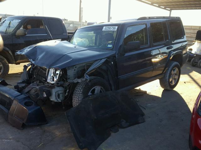 1J8HH48K66C355019 - 2006 JEEP COMMANDER CHARCOAL photo 2