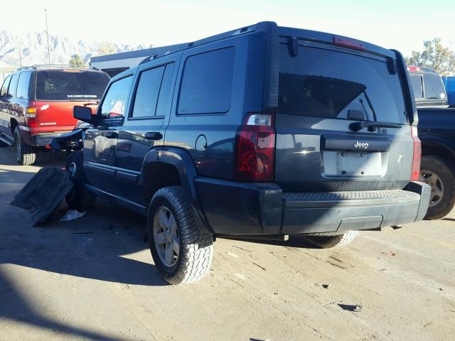 1J8HH48K66C355019 - 2006 JEEP COMMANDER CHARCOAL photo 3