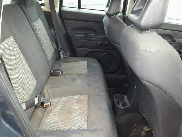 1J8FT470X8D547904 - 2008 JEEP COMPASS SP შავი ფოტო 6