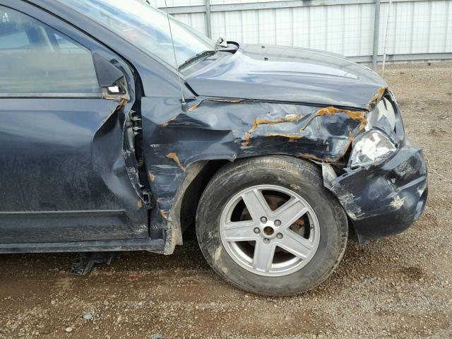 1J8FT470X8D547904 - 2008 JEEP COMPASS SP შავი ფოტო 9