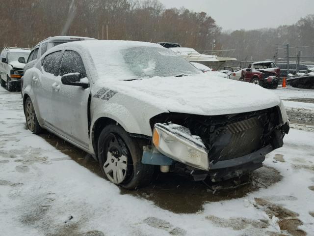 1B3BD4FB5BN609492 - 2011 DODGE AVENGER EX SILVER photo 1