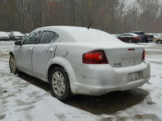 1B3BD4FB5BN609492 - 2011 DODGE AVENGER EX SILVER photo 3