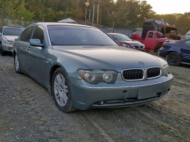 WBAGN63473DR18257 - 2003 BMW 745 LI GREEN photo 1