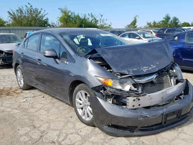 19XFB2F90CE002106 - 2012 HONDA CIVIC EXL 灰色 照片 1