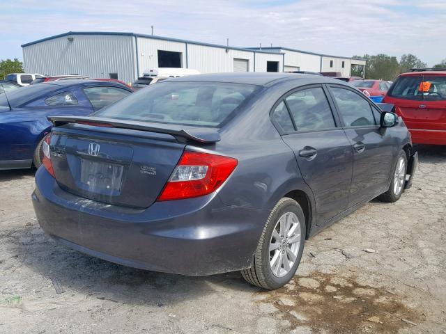 19XFB2F90CE002106 - 2012 HONDA CIVIC EXL 灰色 照片 4