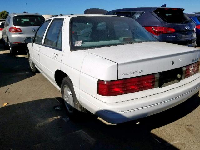 1G1LD5545SY298083 - 1995 CHEVROLET CORSICA WHITE photo 3