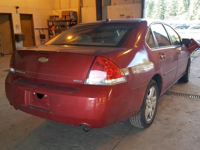 2G1WB5E39E1144364 - 2014 CHEVROLET IMPALA LIM MAROON photo 4