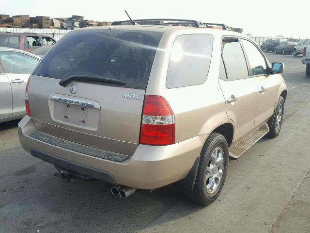 2HNYD18682H545748 - 2002 ACURA MDX TOURIN GOLD photo 4