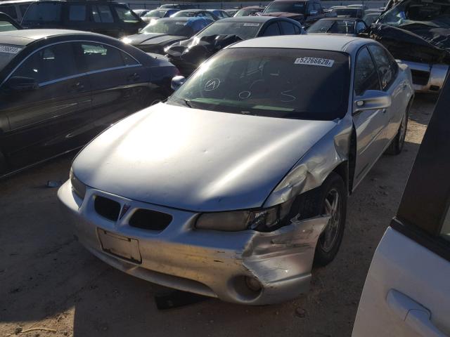 1G2WK52J42F290710 - 2002 PONTIAC GRAND PRIX SILVER photo 2