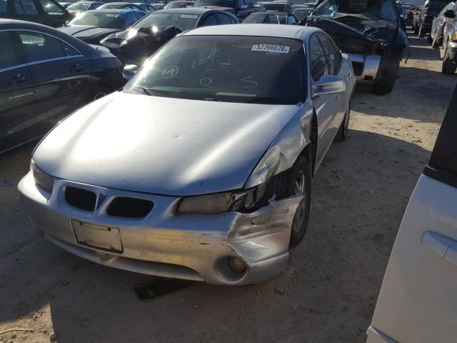 1G2WK52J42F290710 - 2002 PONTIAC GRAND PRIX SILVER photo 9