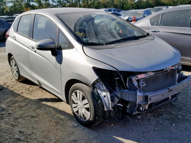 JHMGK5H57GX030540 - 2016 HONDA FIT LX SILVER photo 1