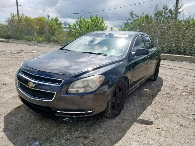 1G1ZC5E01AF179421 - 2010 CHEVROLET MALIBU 1LT 黑色 照片 2