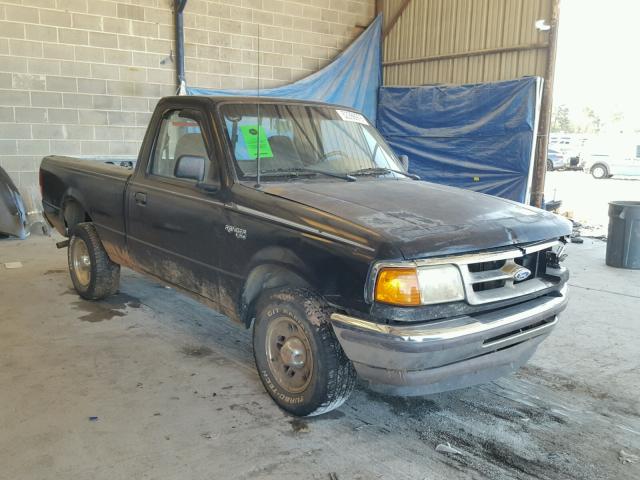 1FTCR10A6TUB24109 - 1996 FORD RANGER BLACK photo 1