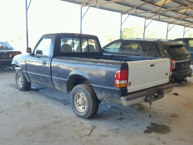 1FTCR10A6TUB24109 - 1996 FORD RANGER BLACK photo 3