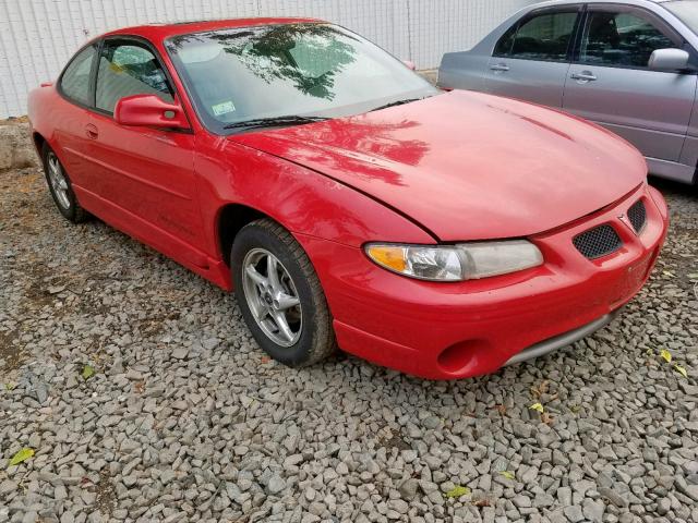 1G2WP12K5YF143436 - 2000 PONTIAC GRAND PRIX RED photo 1