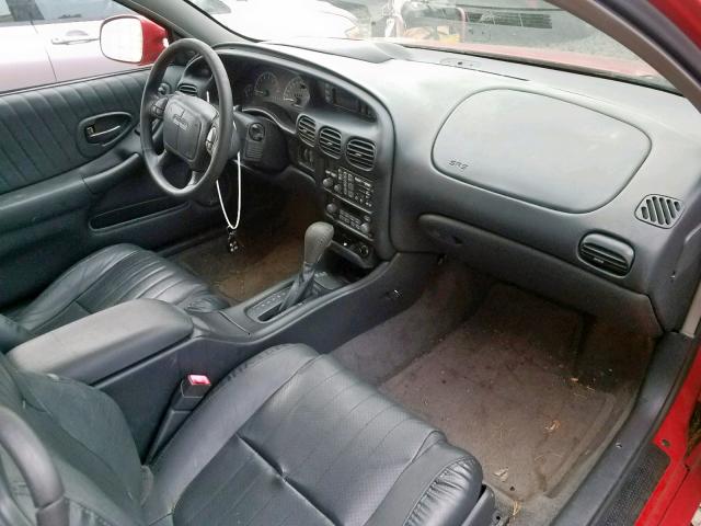 1G2WP12K5YF143436 - 2000 PONTIAC GRAND PRIX RED photo 5