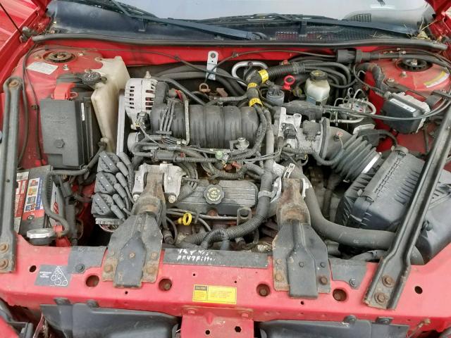 1G2WP12K5YF143436 - 2000 PONTIAC GRAND PRIX RED photo 7