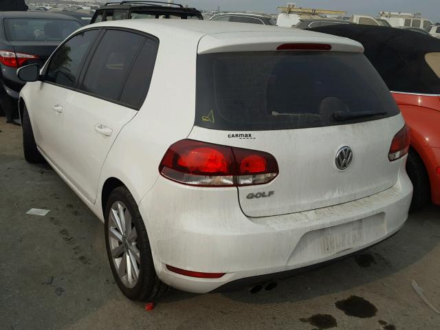 WVWDB7AJ5CW349085 - 2012 VOLKSWAGEN GOLF 白色 照片 3