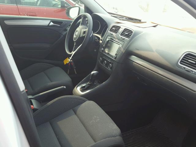 WVWDB7AJ5CW349085 - 2012 VOLKSWAGEN GOLF 白色 照片 5