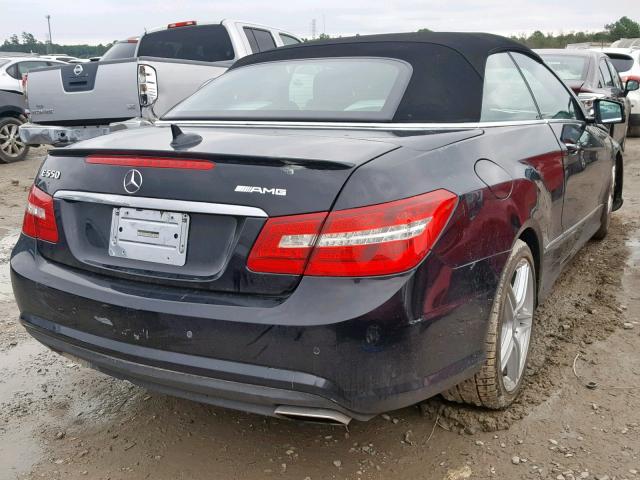 WDDKK7DF9DF213497 - 2013 MERCEDES-BENZ E 550 BLACK photo 4