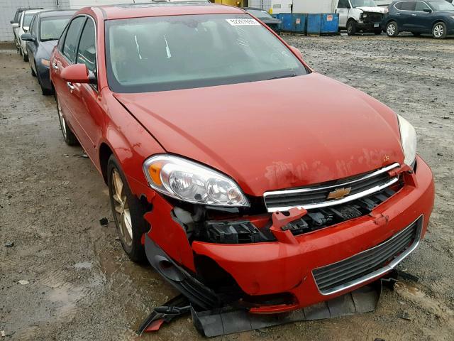 2G1WU583789177567 - 2008 CHEVROLET IMPALA LTZ RED photo 1