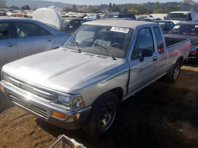 JT4VN93D9M5017849 - 1991 TOYOTA PICKUP 1/2 SILVER photo 2