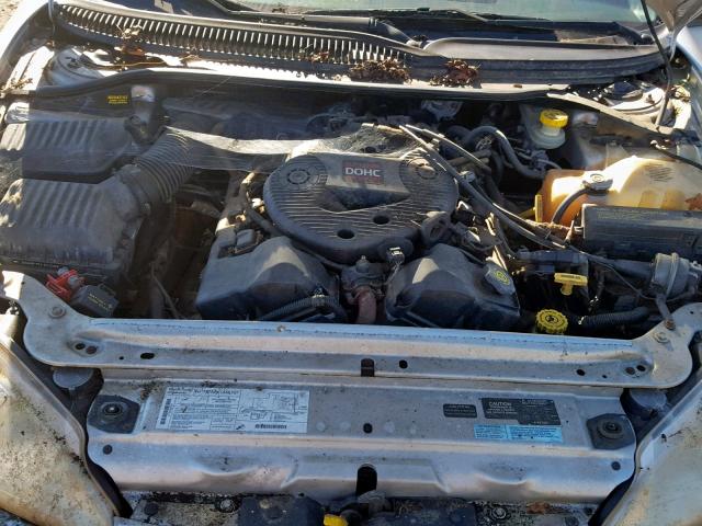 2B3HD46RXYH334825 - 2000 DODGE INTREPID SILVER photo 9