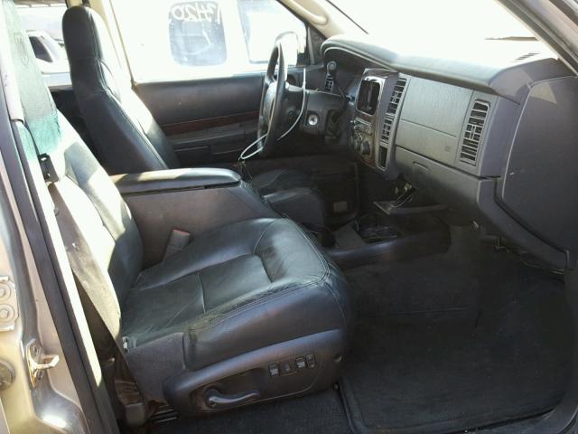 1B4HR28N31F599850 - 2001 DODGE DURANGO GRAY photo 5