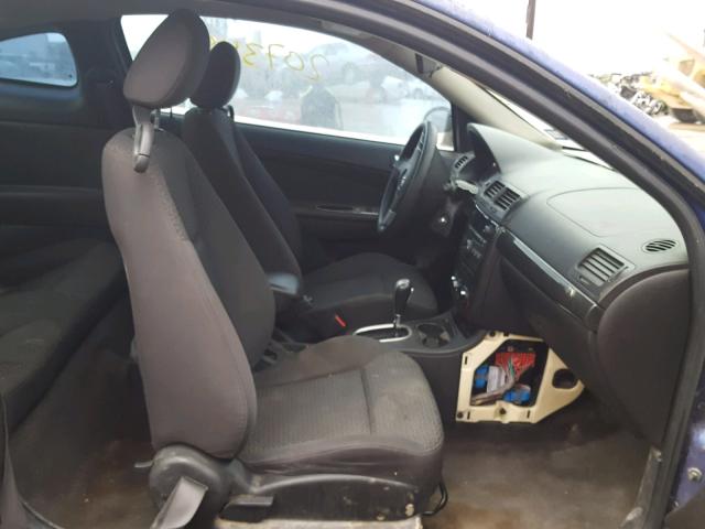 1G2AL15F677270578 - 2007 PONTIAC G5 BLUE photo 5