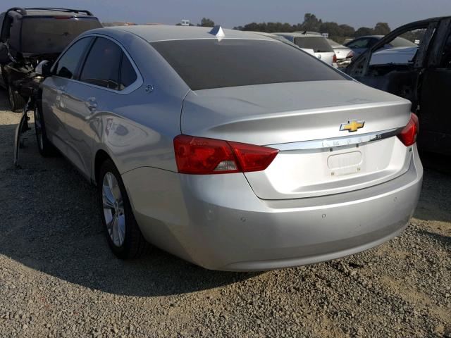 2G1135SR9E9273643 - 2014 CHEVROLET IMPALA ECO SILVER photo 3