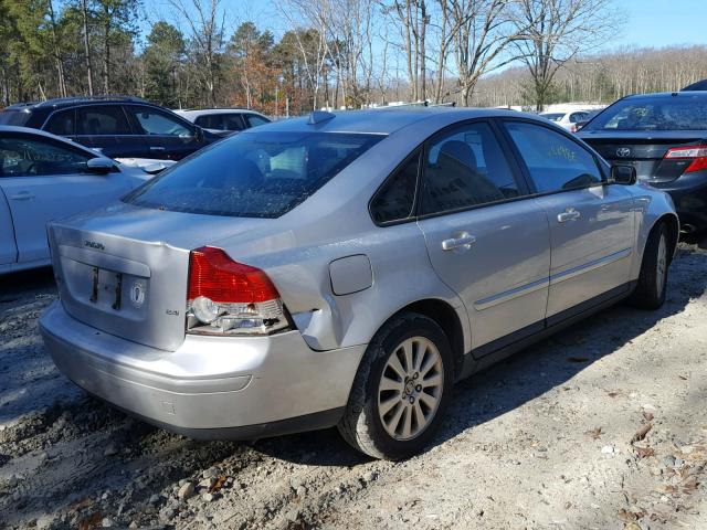 YV1MS382X52089827 - 2005 VOLVO S40 2.4I GRAY photo 4