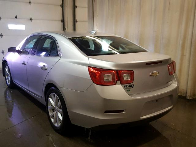 1G11F5SLXFU147749 - 2015 CHEVROLET MALIBU LTZ SILVER photo 3