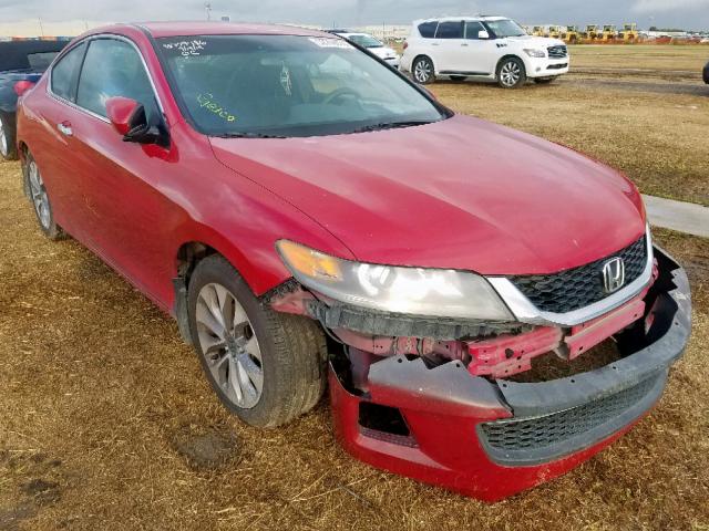 1HGCT1B33DA003588 - 2013 HONDA ACCORD LX- RED photo 1