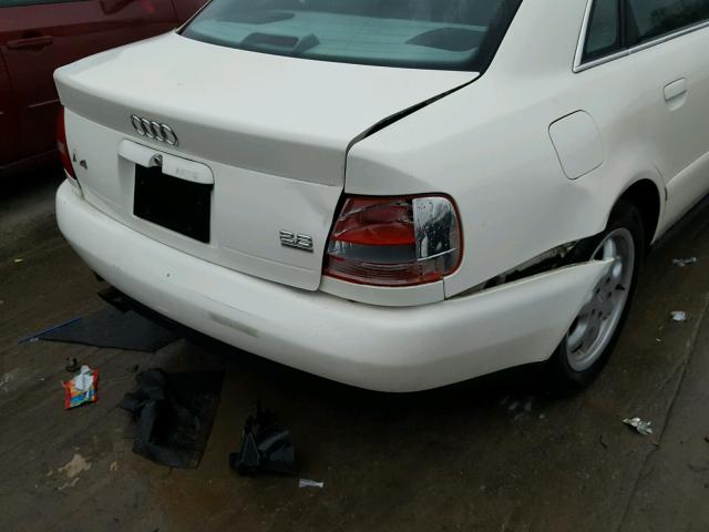 WAUED28D4XA246354 - 1999 AUDI A4 2.8 QUA WHITE photo 9