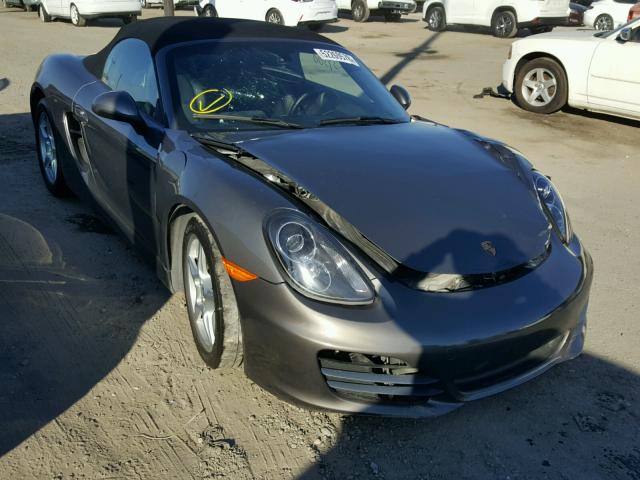 WP0CA2A88EK120859 - 2014 PORSCHE BOXSTER GRAY photo 1