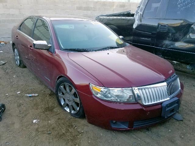 3LNHM26106R625005 - 2006 LINCOLN ZEPHYR MAROON photo 1