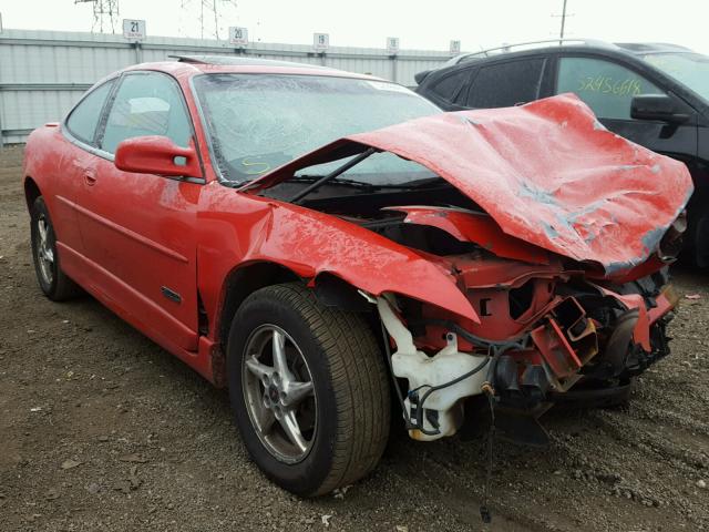 1G2WR12142F100554 - 2002 PONTIAC GRAND PRIX 红色 照片 1