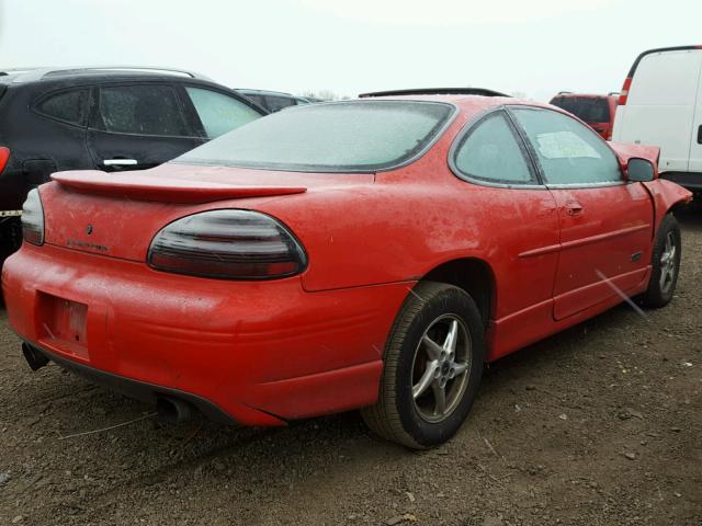 1G2WR12142F100554 - 2002 PONTIAC GRAND PRIX 红色 照片 4