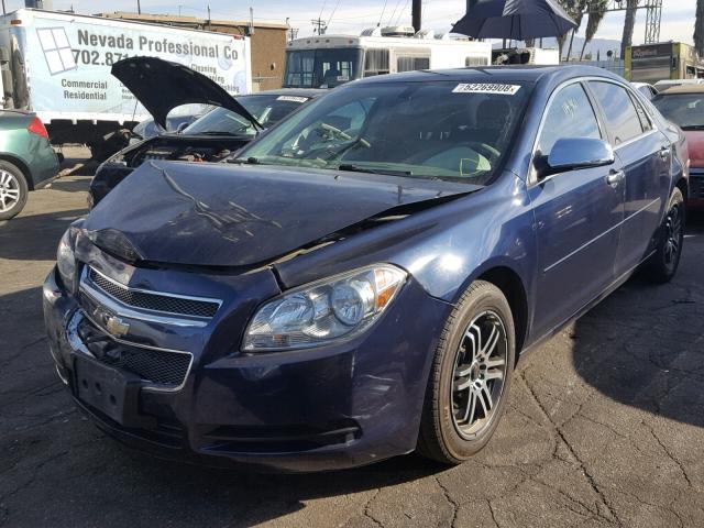 1G1ZB5E00CF244944 - 2012 CHEVROLET MALIBU LS BLUE photo 2