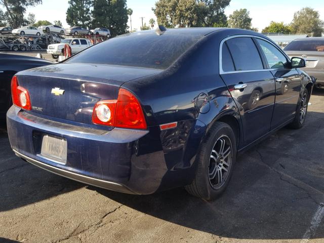 1G1ZB5E00CF244944 - 2012 CHEVROLET MALIBU LS BLUE photo 4