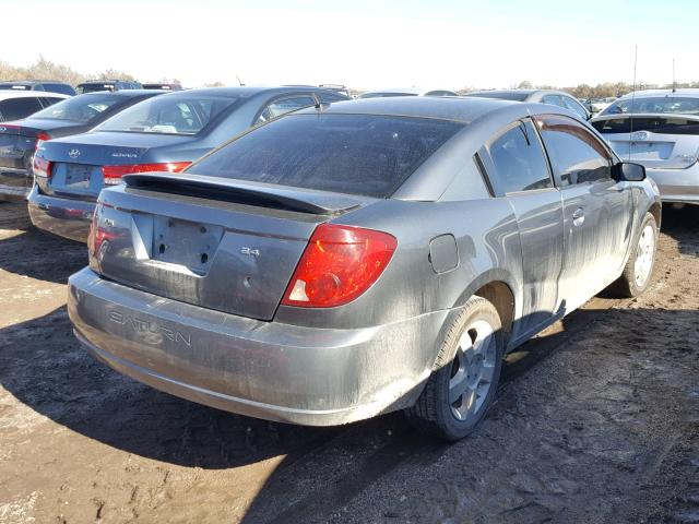 1G8AW18BX7Z113159 - 2007 SATURN ION LEVEL GRAY photo 4