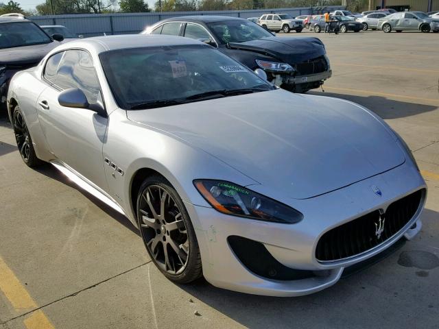 ZAM45VLA8E0075357 - 2014 MASERATI GRANTURISM SILVER photo 1