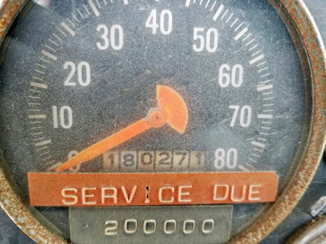 D0525GHA31545 - 1977 INTERNATIONAL ALL MODELS შავი ფოტო 8