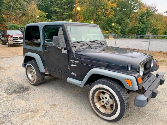 1J4FY19S7XP495516 - 1999 JEEP WRANGLER / BLACK photo 1