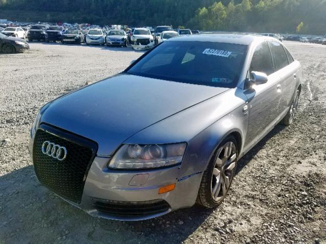 WAUDN74F58N100407 - 2008 AUDI S6 QUATTRO GRAY photo 2