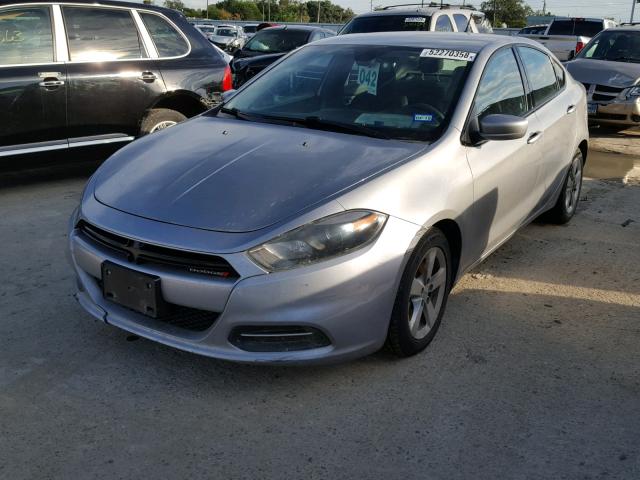 1C3CDFBB3FD330112 - 2015 DODGE DART SXT GRAY photo 2