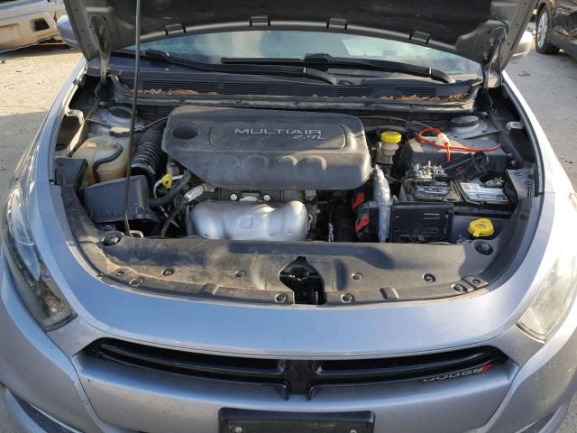 1C3CDFBB3FD330112 - 2015 DODGE DART SXT GRAY photo 7