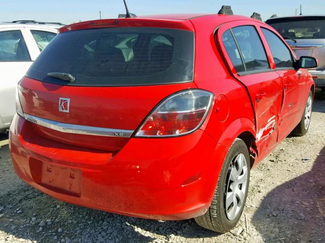 W08AR671285086477 - 2008 SATURN ASTRA XE RED photo 4